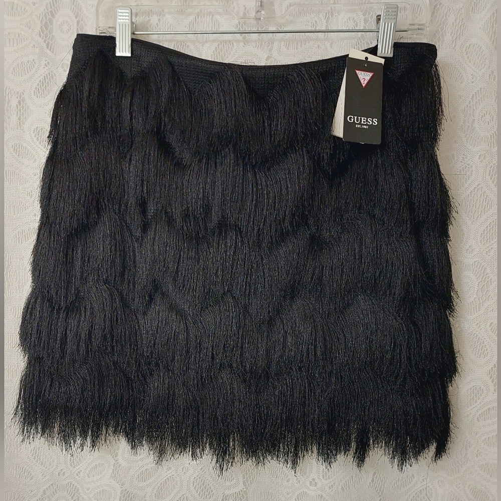 Guess- Fringe Skirt.
